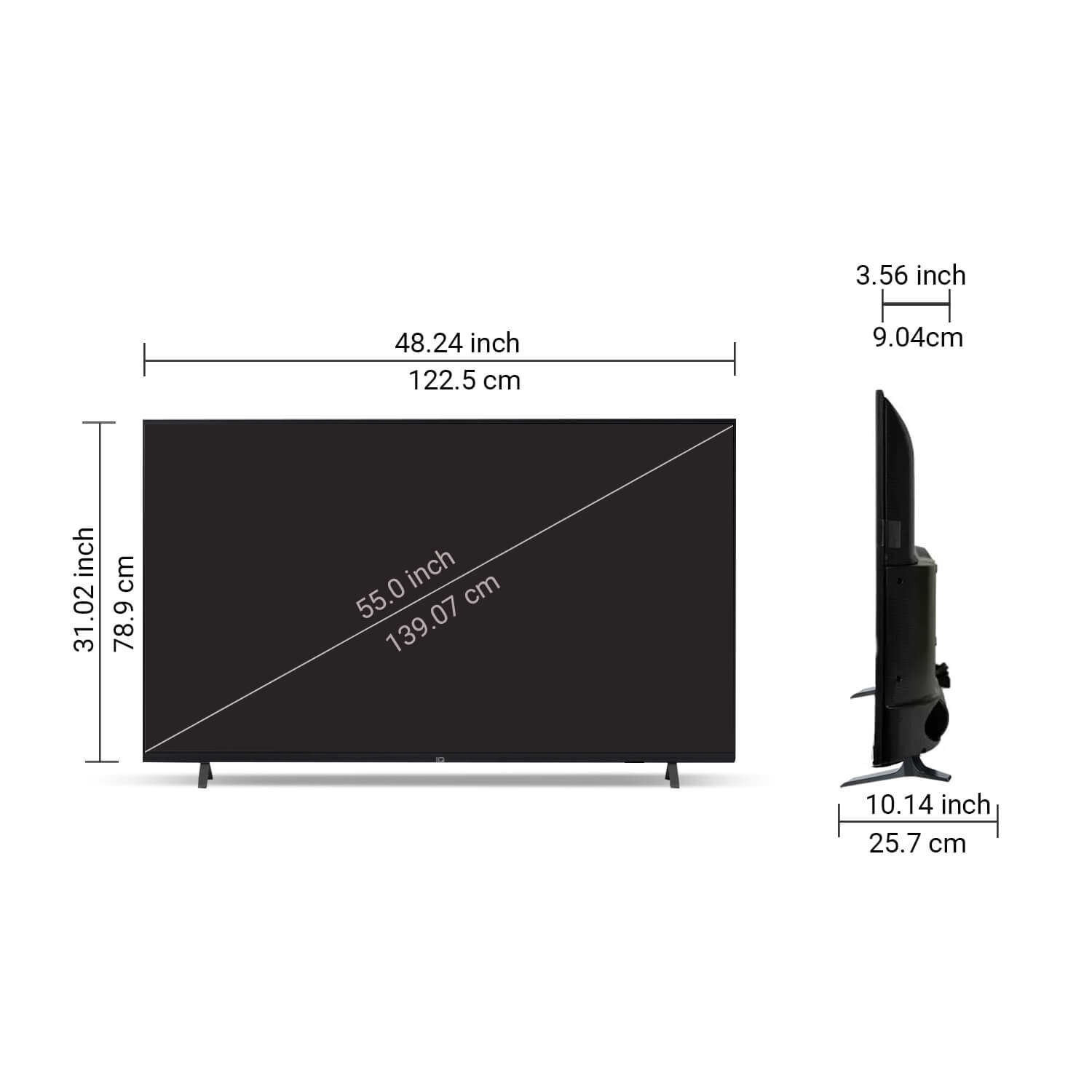 55 Inch Tv Dimensions Specs Inch Dimensions 42 Off